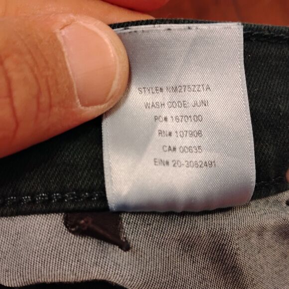 Hudson jeans mens 30 30x34 green denim Blake slim fit straight leg stretch - Picture 10 of 11